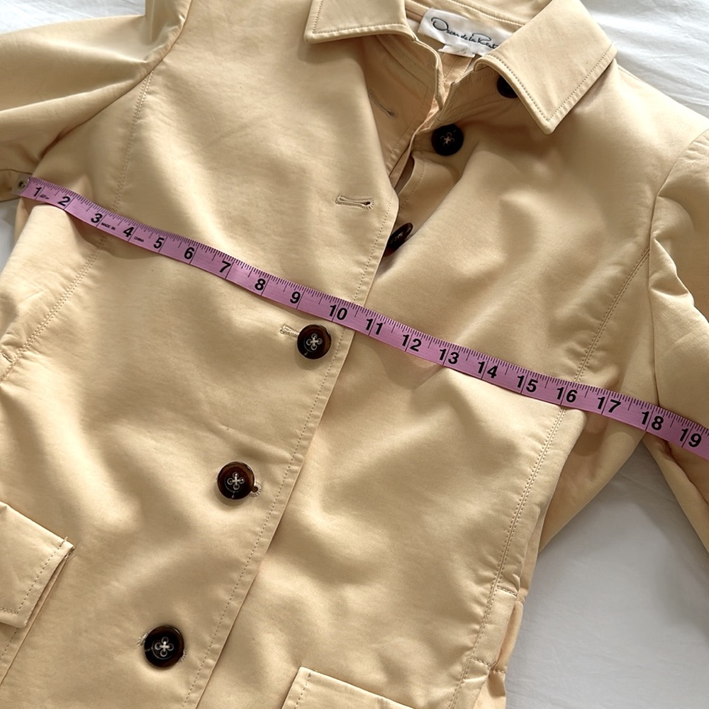 Vintage Oscar de la Renta Cotton Blend Jacket 8 - Picture 6 of 9